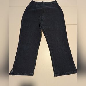 Faded Glory Dark Blue Denim Capris Jeans